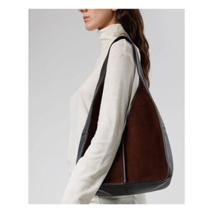 Hereu - Calella Hobo Çanta Sweden | Koyu Kahverengi