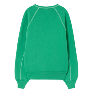 The Animals Observatory - Köpekbalığı Figürlü Sweatshirt | Yeşil