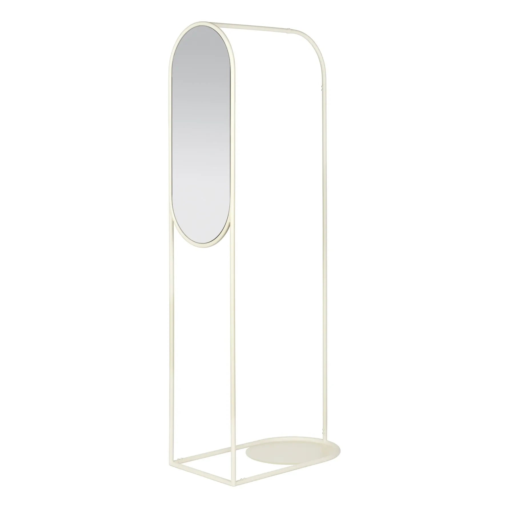Broste Copenhagen - Archie Metal Portmanto | Beyaz
