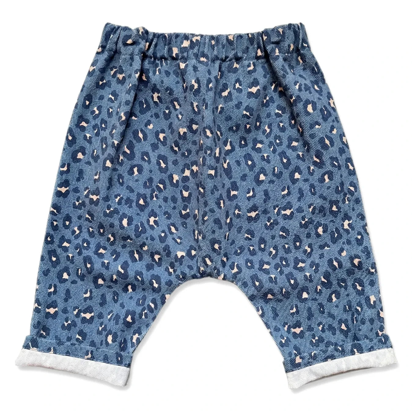 Louis Louise - Leopar Desenli Jean | Açık Mavi