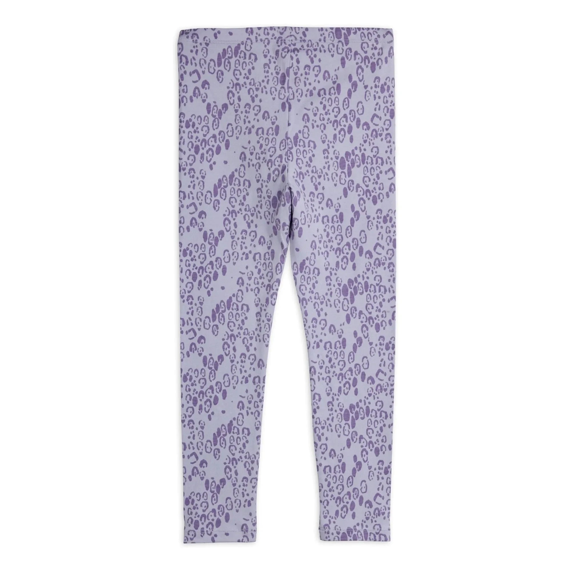 Mini Rodini - Organik Pamuklu Leopar Tayt | Mauve