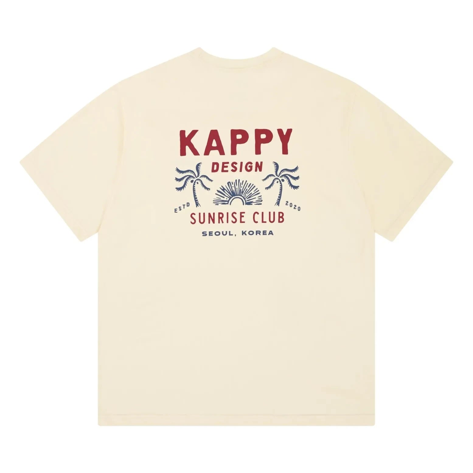 Kappy - Palm Coast Tişört | Krem