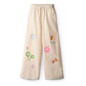Molo - Alfie Minis Doodles pantolon | Ecru