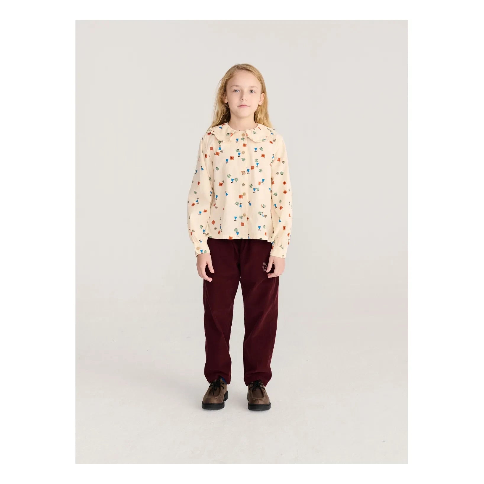 Bobo Choses - Organik Pamuklu Bluz | Ecru
