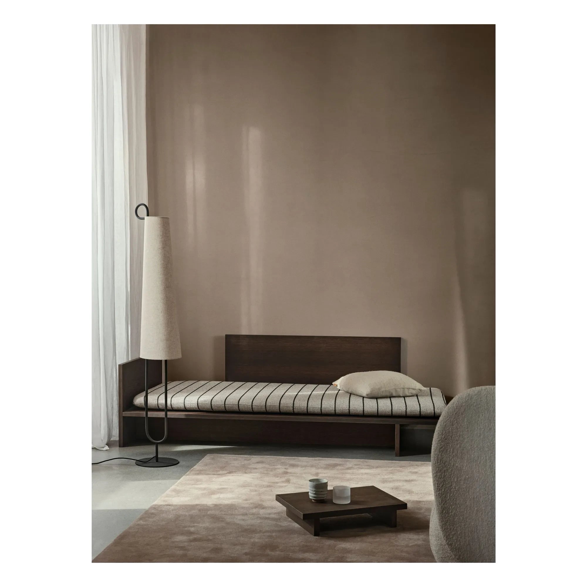 Ferm Living - Kona sehpa | Koyu Meşe