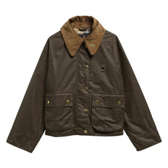 Barbour - Icons Modern Spey Pamuk Yağlı Ceket | Koyu Kahverengi