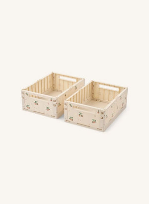 Liewood - Weston Katlanabilir Kasa - 2'li Set | Şeftali/Deniz Kabuğu