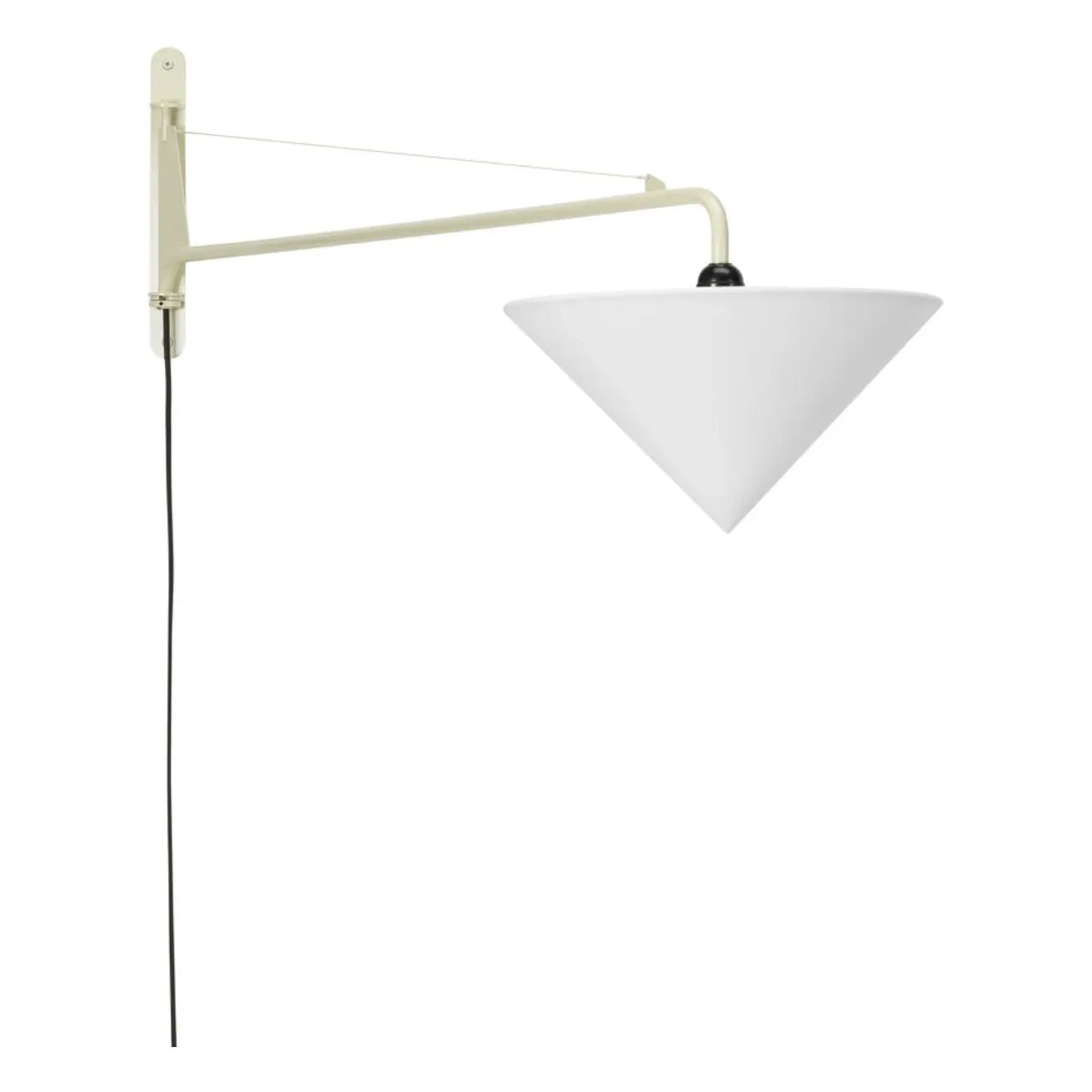 Vitra - Petite Potence Duvar Lambası - Jean Prouvé | Beyaz