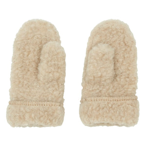 Alwero - Shearling Eldivenler | Bej