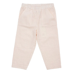 Copenhagen Colors - Seersucker pantolon | Krem