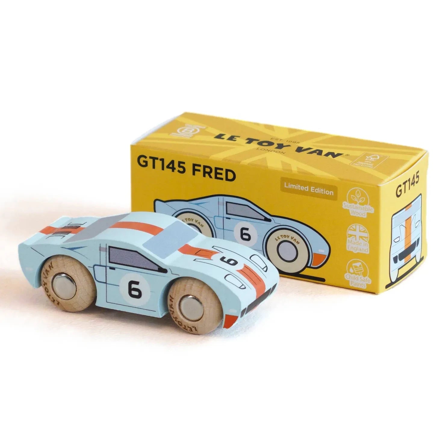 Le Toy Van - Fred's Car | Açık Mavi