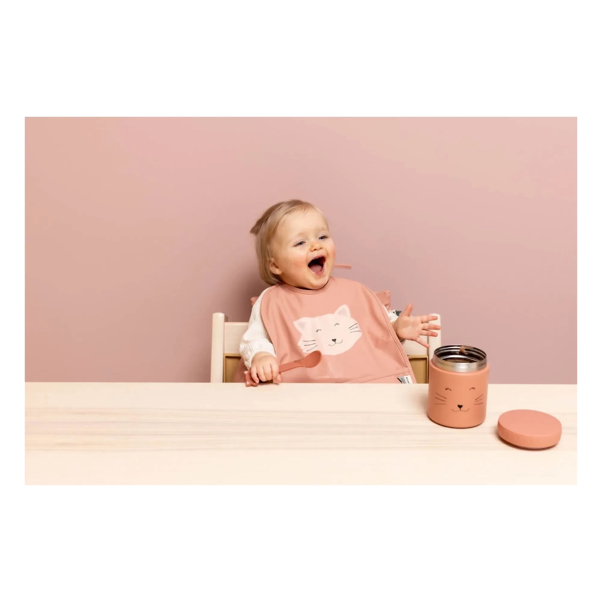 Trixie - Mrs. Cat Silikon Kaşıklar - 2'li Set | Pembe