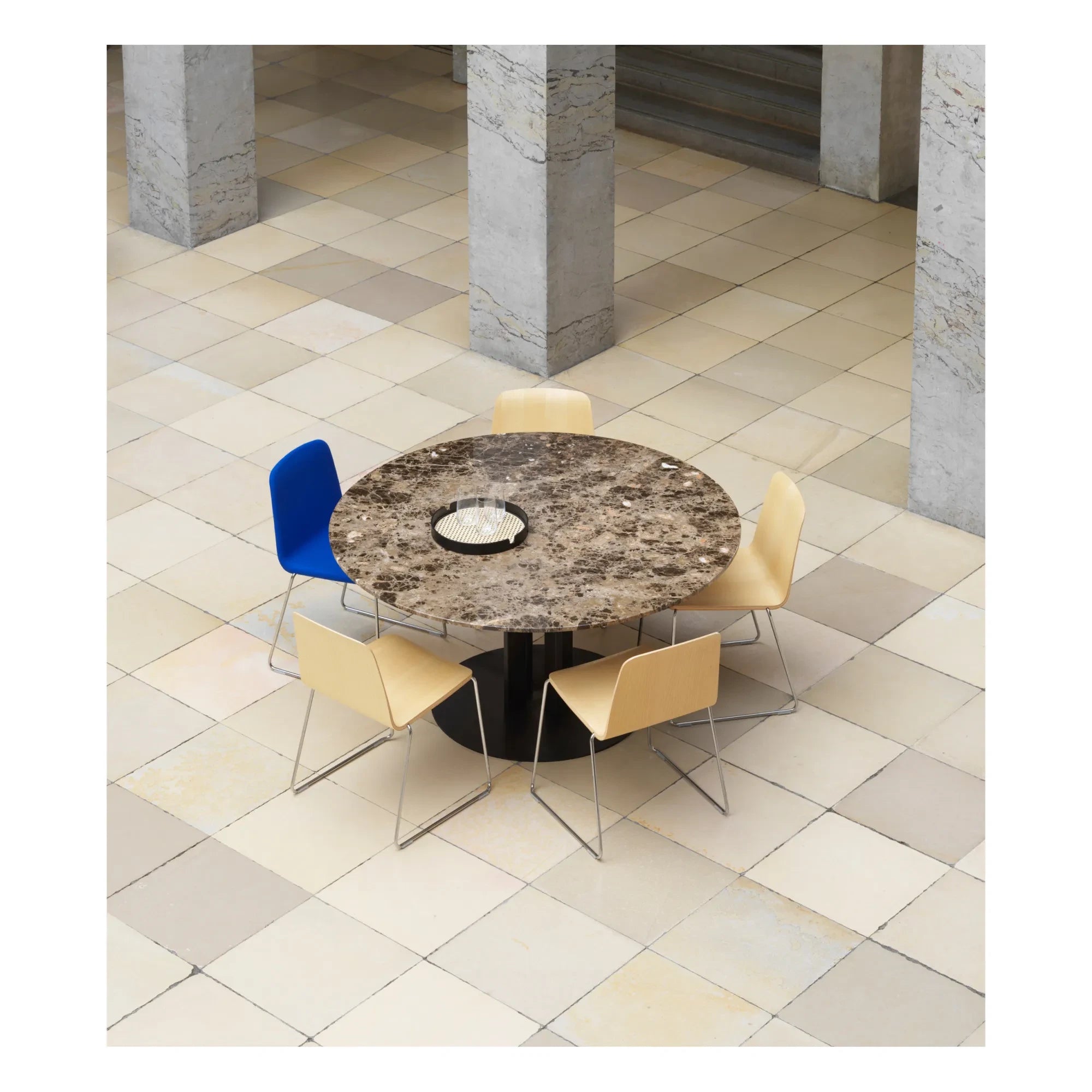 Normann Copenhagen - Just Sandalye | Krom