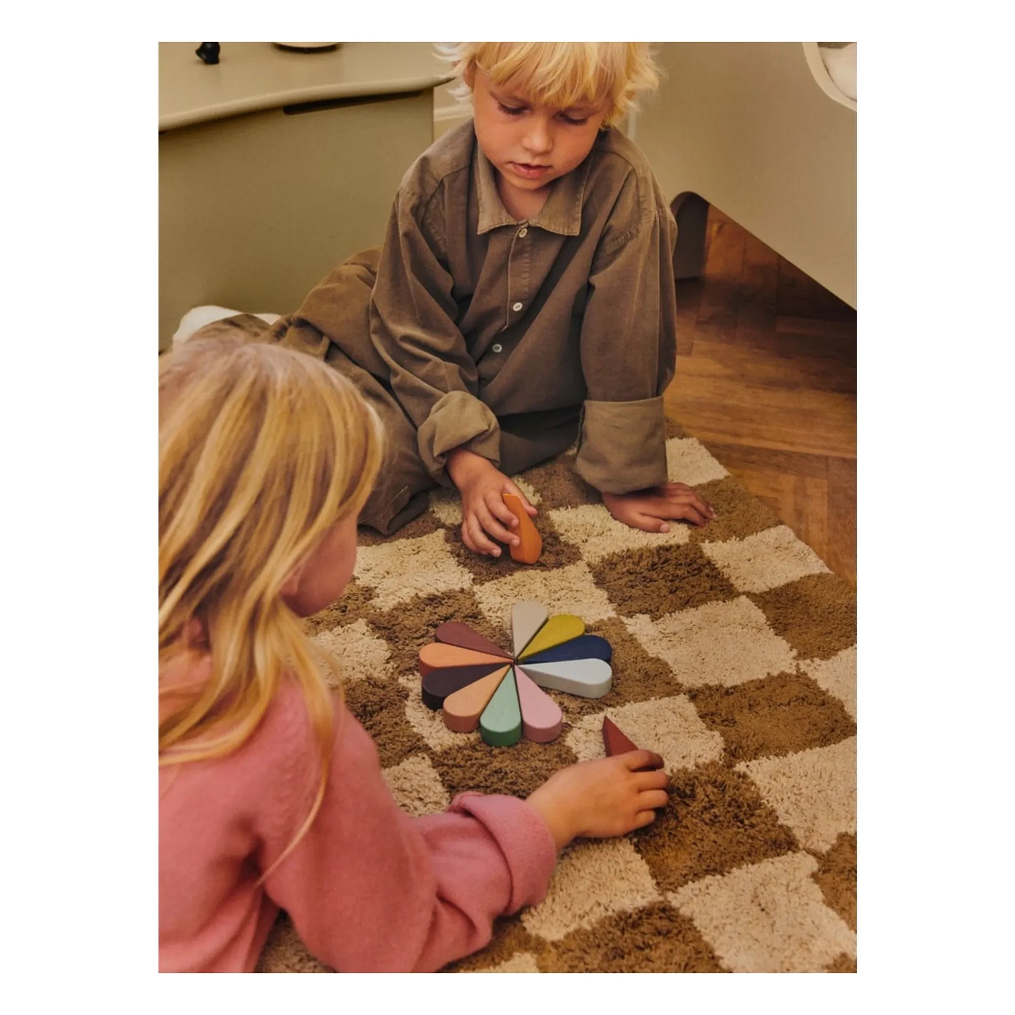 Ferm Living Kids - Mara halıları | Kahverengi