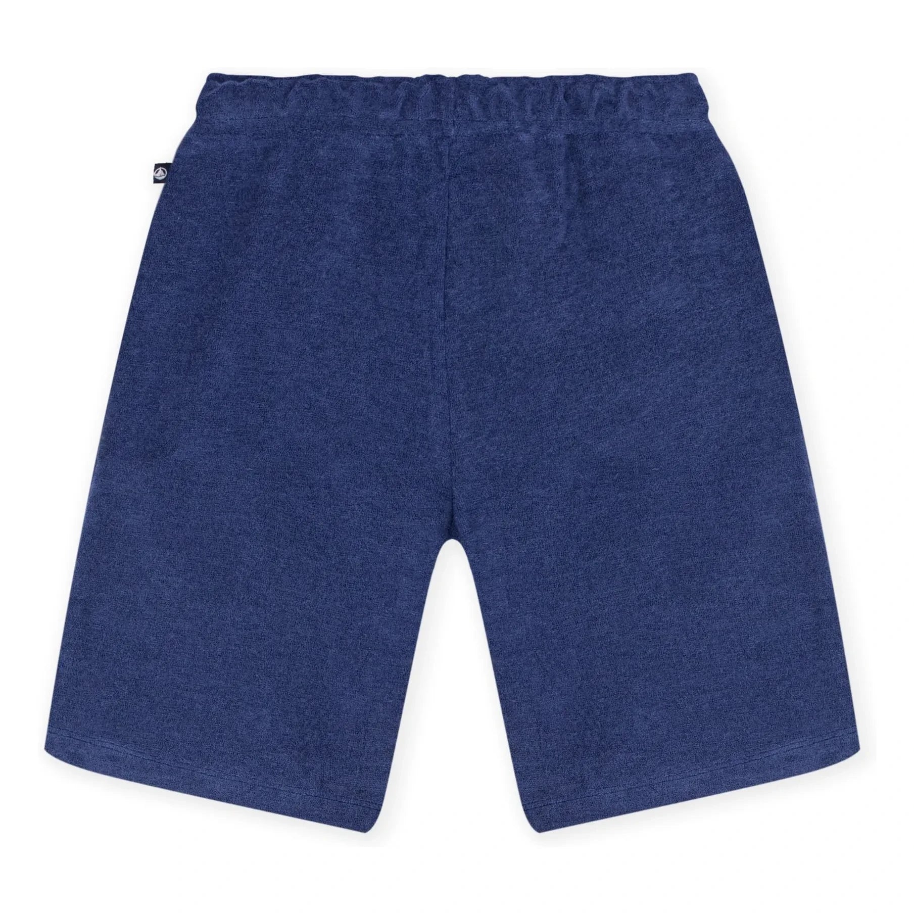 Petit Bateau - Uni Sünger Bermuda Şort | Lacivert
