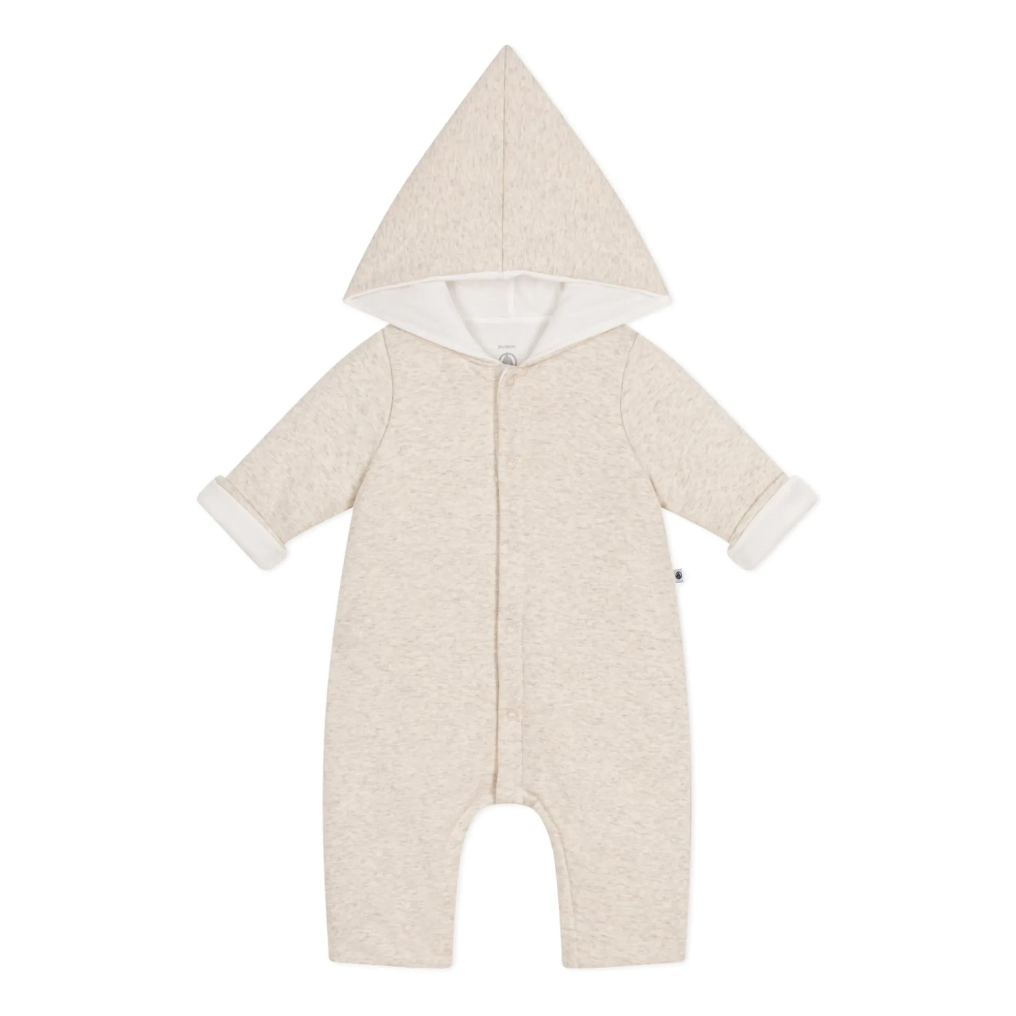 Petit Bateau - Maca Kapüşonlu Tulum | Bej