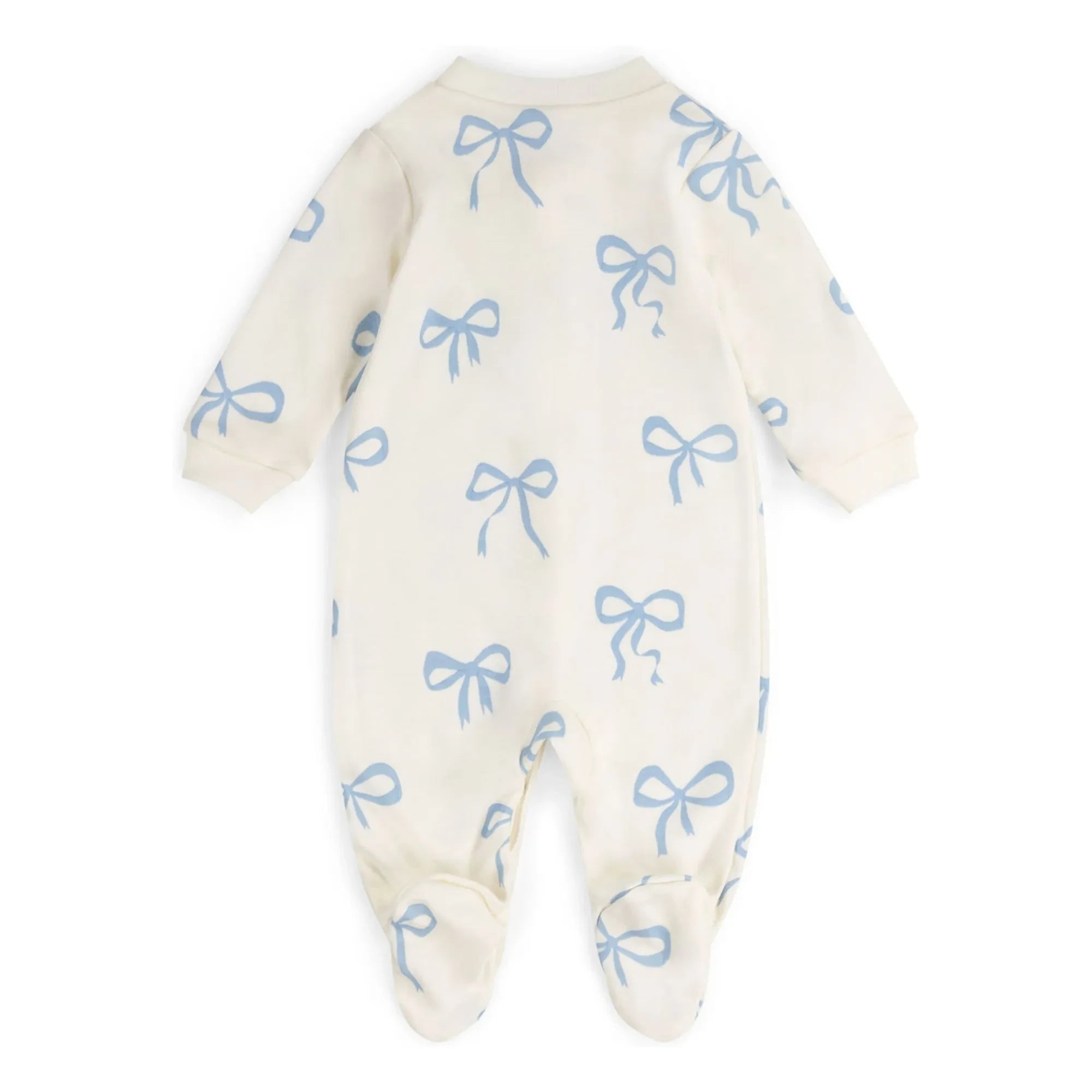 Sleepy Doe - Bağcıklı patikli pijama Organik pamuk | Ecru