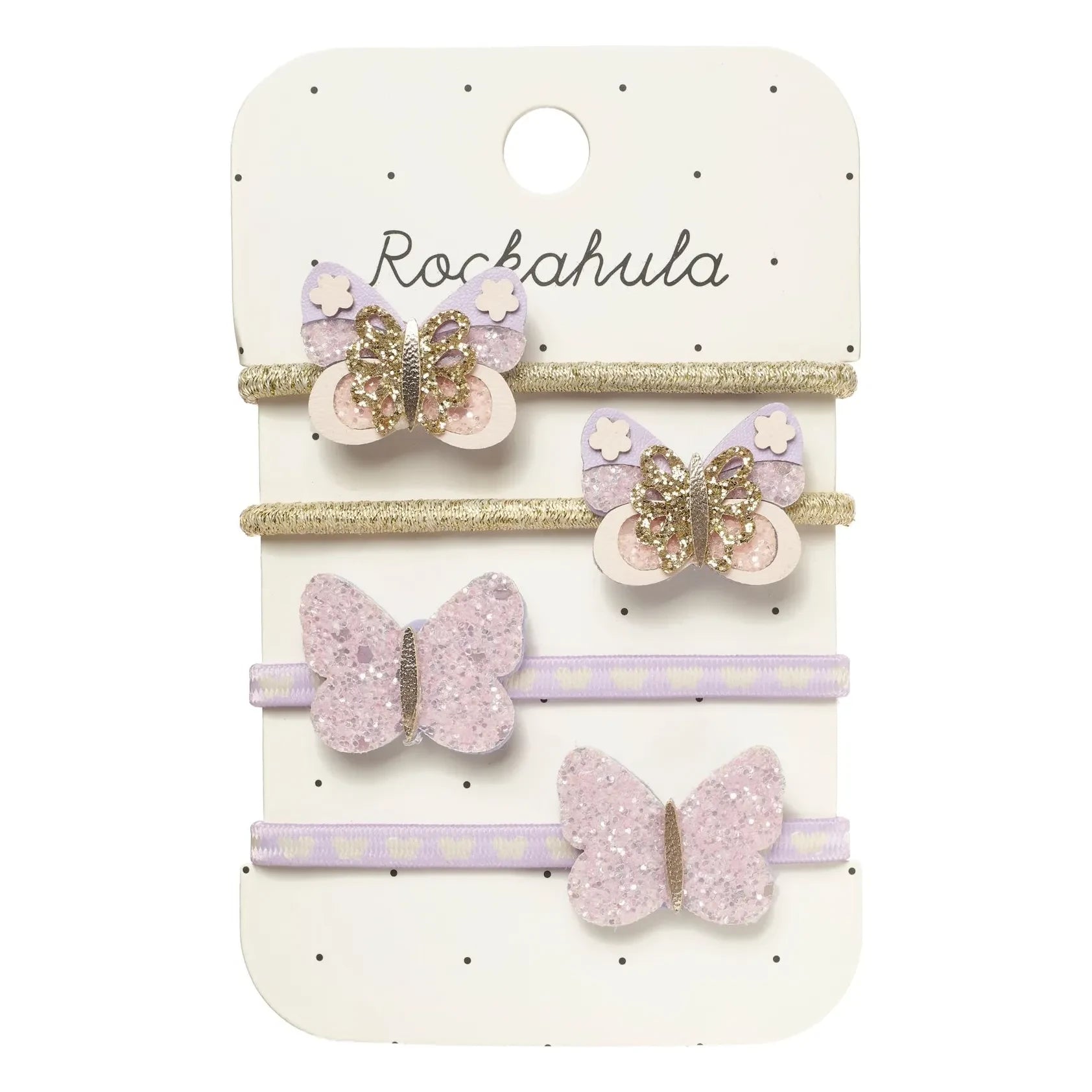 Rockahula Kids - 4'lü Butterfly Fairy Tale tokalar | Leylak