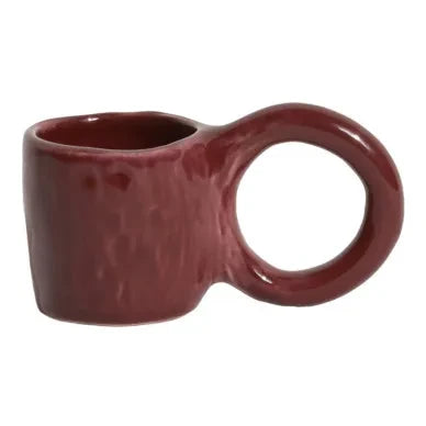 Petite friture - Donut Espresso Fincanları, Pia Chevalier - 2'li Set | Bordo