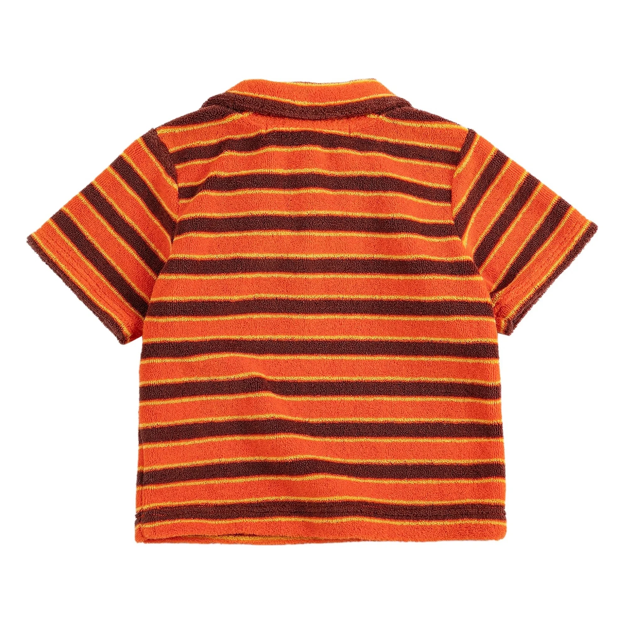 Bobo Choses - Çizgili Bebek Polo | Turuncu