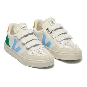 Veja - Scratch Sneakers Small V-90 Deri O.T. | Yeşil