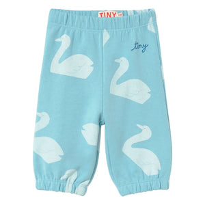 Tinycottons - Jogger Swans Organik Pamuk | Açık mavi