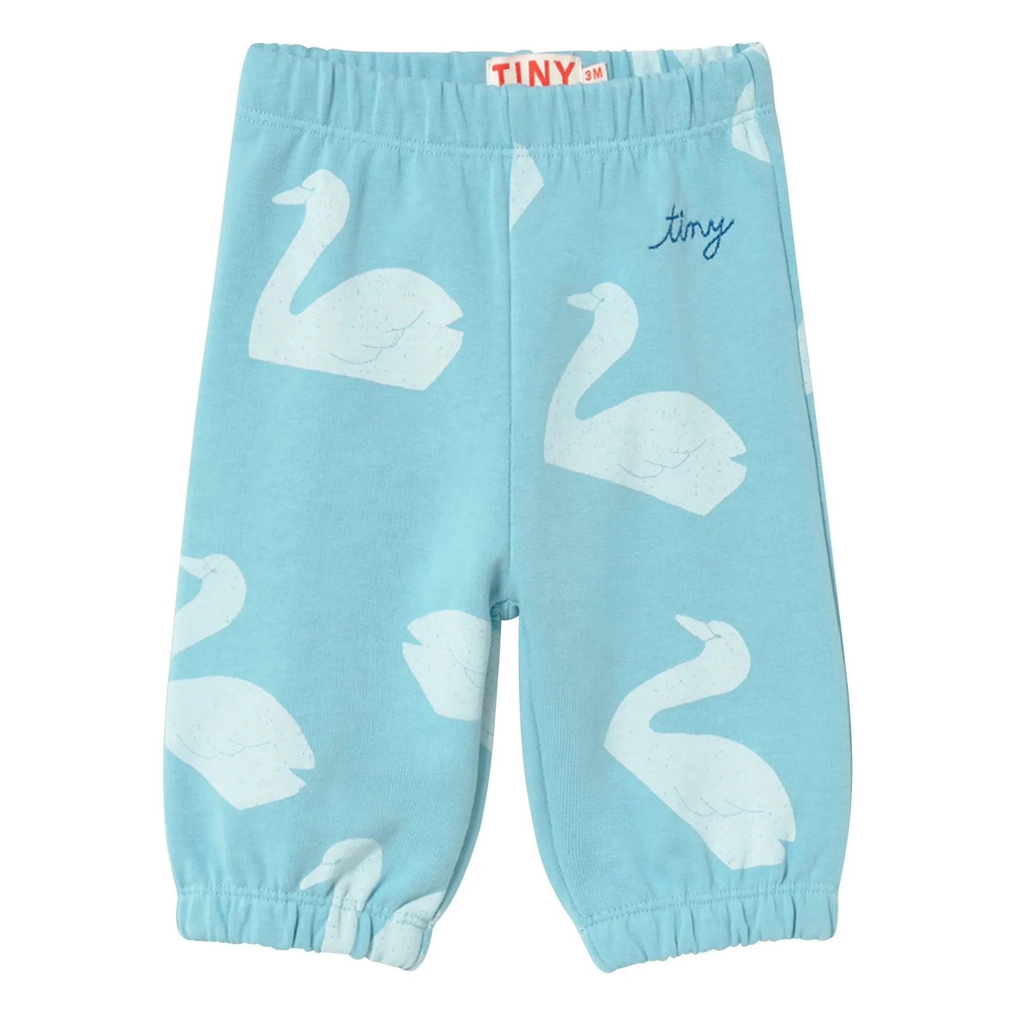 Tinycottons - Jogger Swans Organik Pamuk | Açık mavi