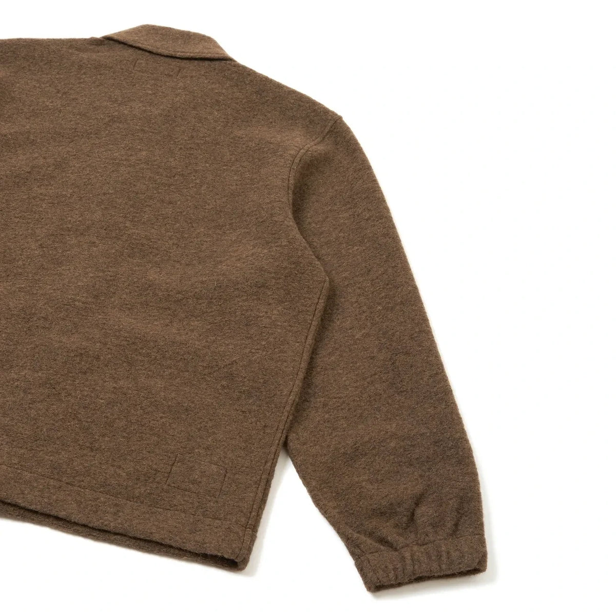 Universal Works - Rams Yün Overshirt | Kahverengi
