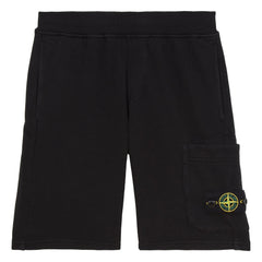Stone Island - Jogger şort | Siyah