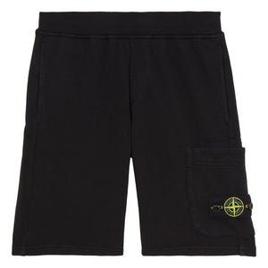 Stone Island - Jogger şort | Siyah