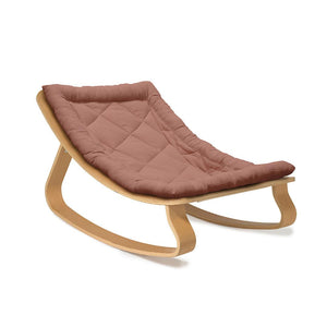 Charlie Crane LEVO Baby Rocker Cushion - Bois de Rose-Baby Bouncer Cushions- | Natural Baby Shower
