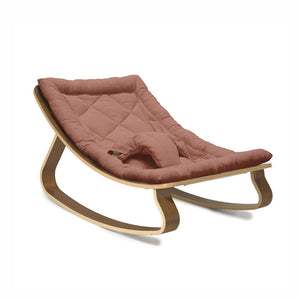 Charlie Crane LEVO Baby Rocker Cushion - Bois de Rose-Baby Bouncer Cushions- | Natural Baby Shower