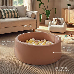 CuddleCo Ball Pit with Balls - Tuscany-Ball Pits-Tuscany- | Natural Baby Shower