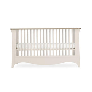 CuddleCo Clara 2 Piece Set 3-Drawer Dresser + Cot Bed - Cashmere-Nursery Sets- | Natural Baby Shower