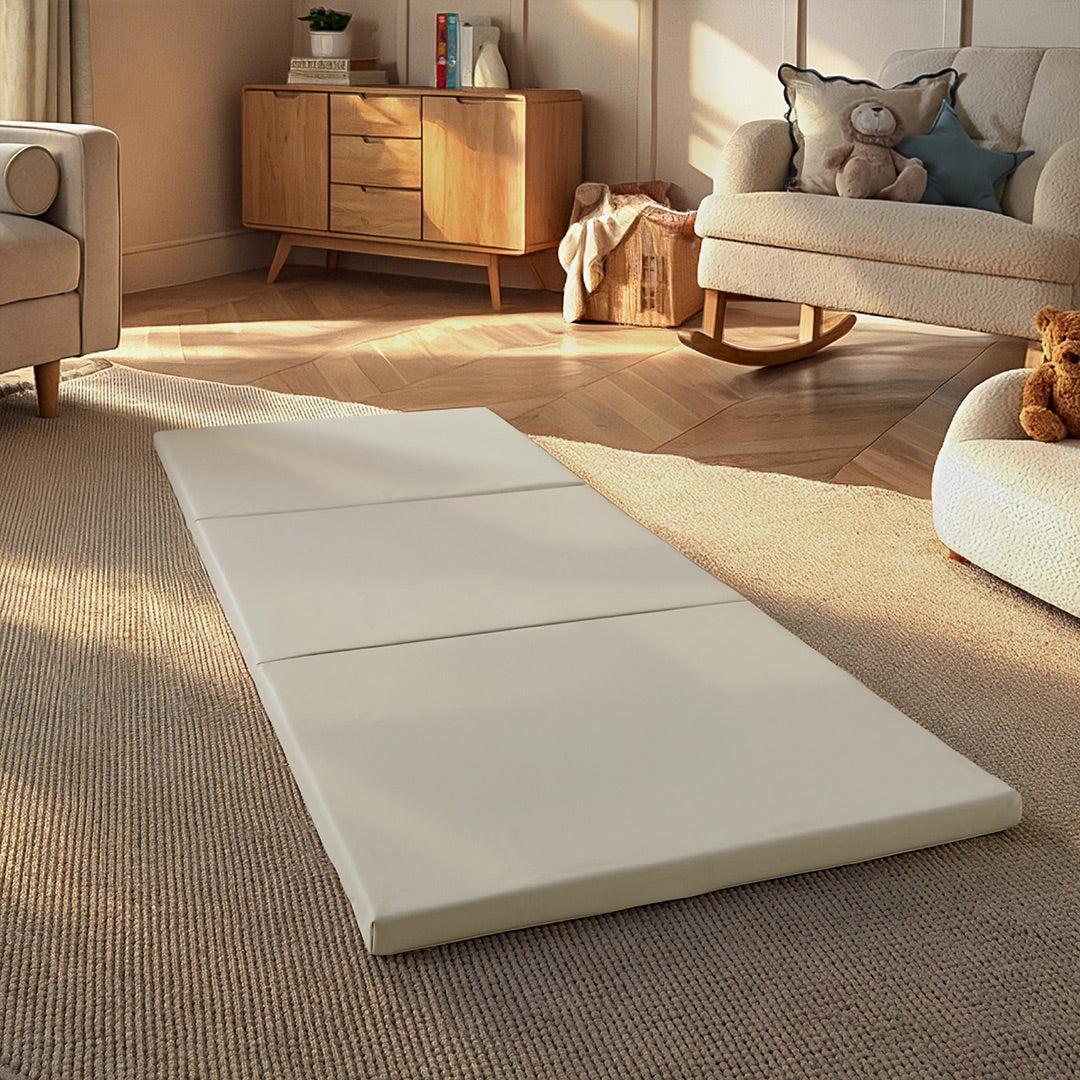 CuddleCo Tumble Play Mat 180 x 75cm - Pebble-Play Mats-Pebble- | Natural Baby Shower