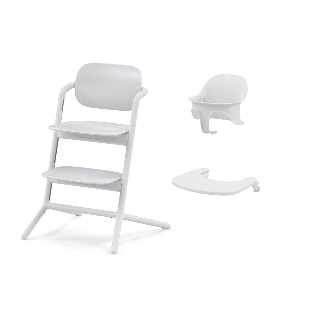 CYBEX LEMO 3-in-1 Highchair Set - White-Highchairs- | Natural Baby Shower