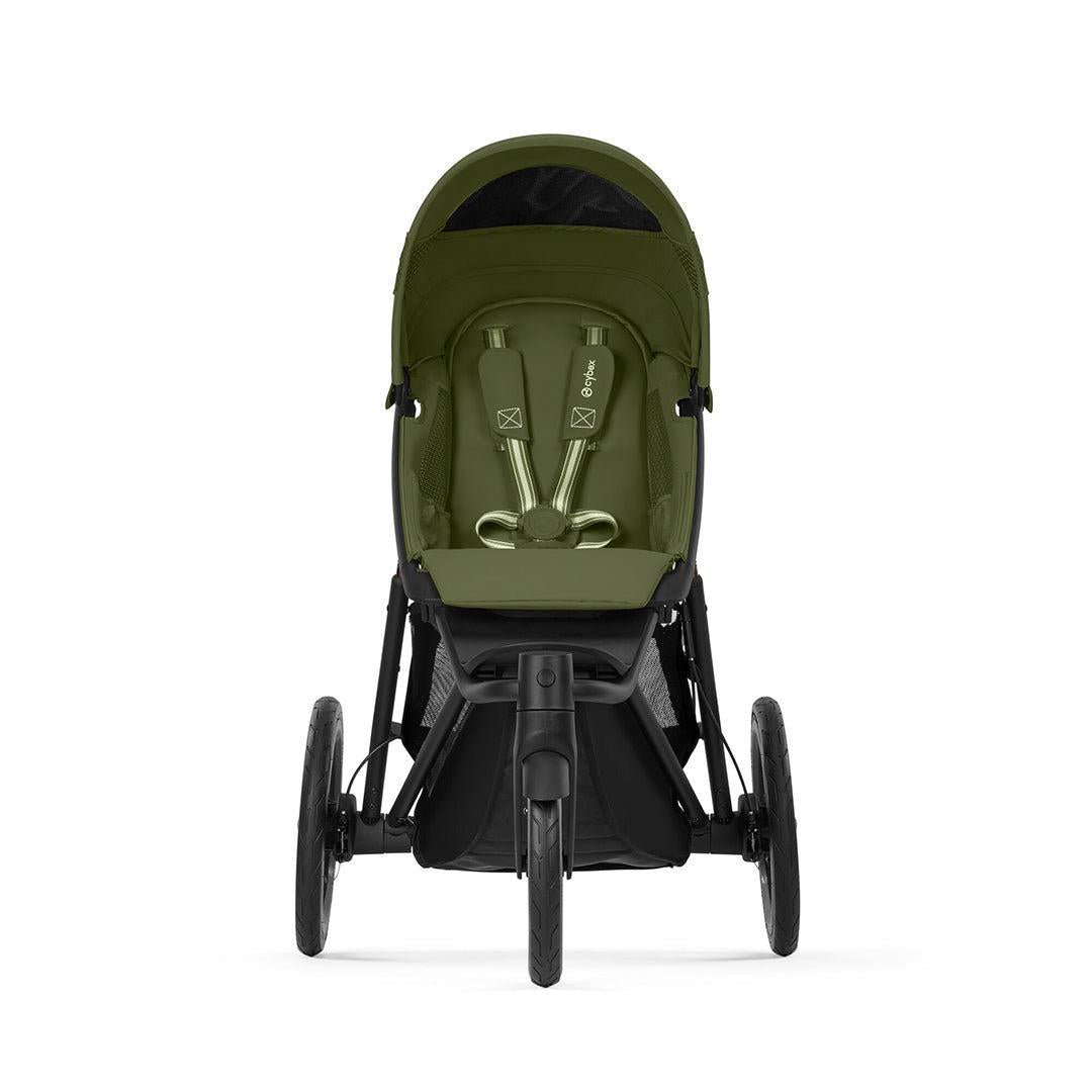 CYBEX Avi Spin Stroller - Moss Green-Strollers-Moon Black- | Natural Baby Shower