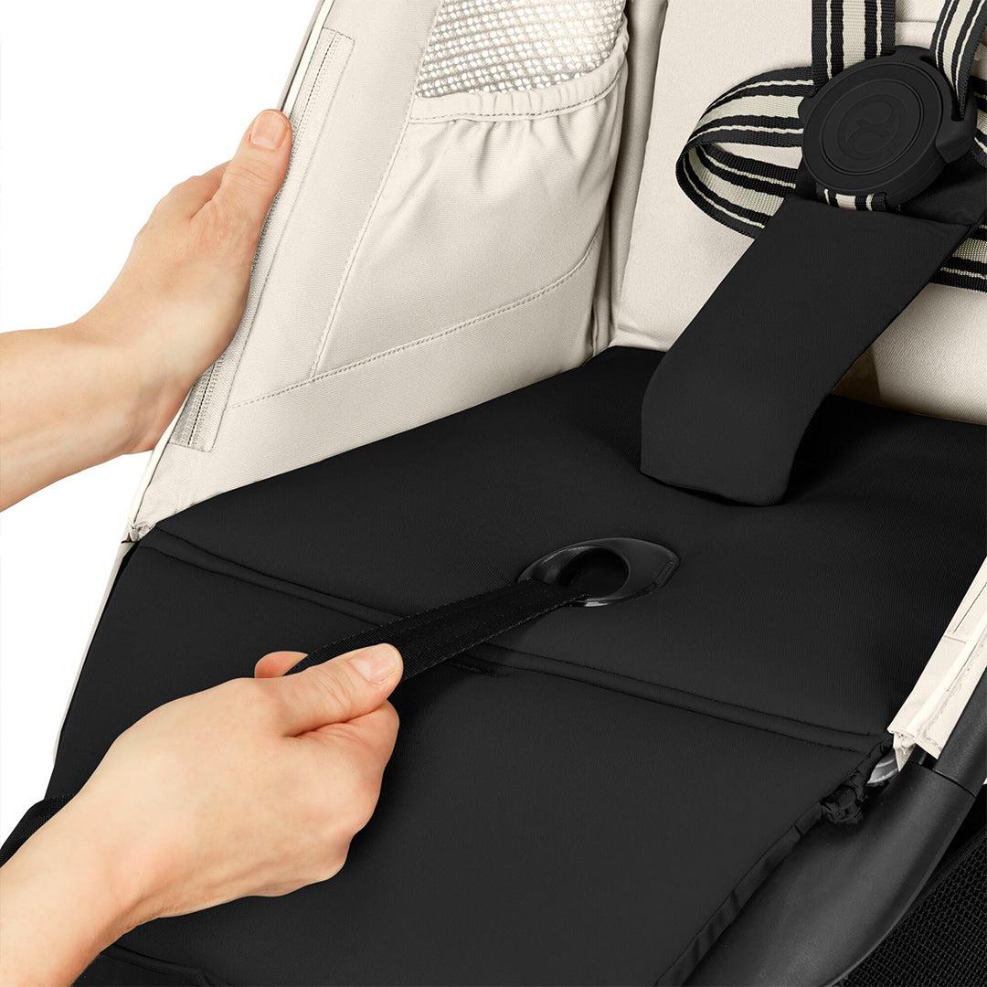 CYBEX Avi Spin Stroller - Seashell Beige-Strollers-Seashell Beige- | Natural Baby Shower