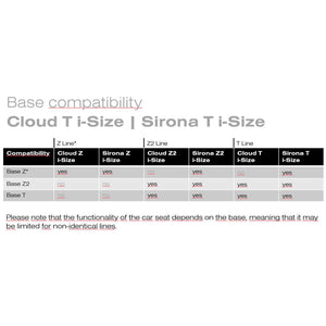 CYBEX Sirona T i-Size 360° Rotating Toddler Car Seat - Mirage Grey-Car Seats-Mirage Grey-No Base | Natural Baby Shower