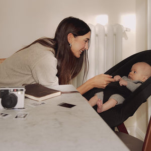 CYBEX Click & Fold 3 In 1 Highchair - Dark Natural-Highchairs-Dark Natural- | Natural Baby Shower