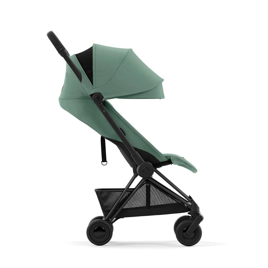 CYBEX Coya Compact Stroller - Leaf Green-Strollers-Leaf Green/Matt Black- | Natural Baby Shower
