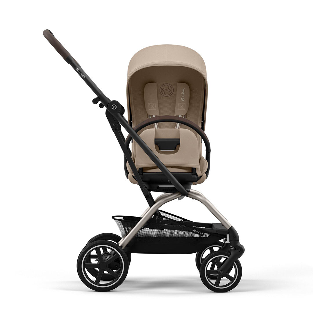 Outlet - CYBEX Eezy S Twist+ 2 Pushchair - Almond Beige-Strollers-Almond Beige- | Natural Baby Shower