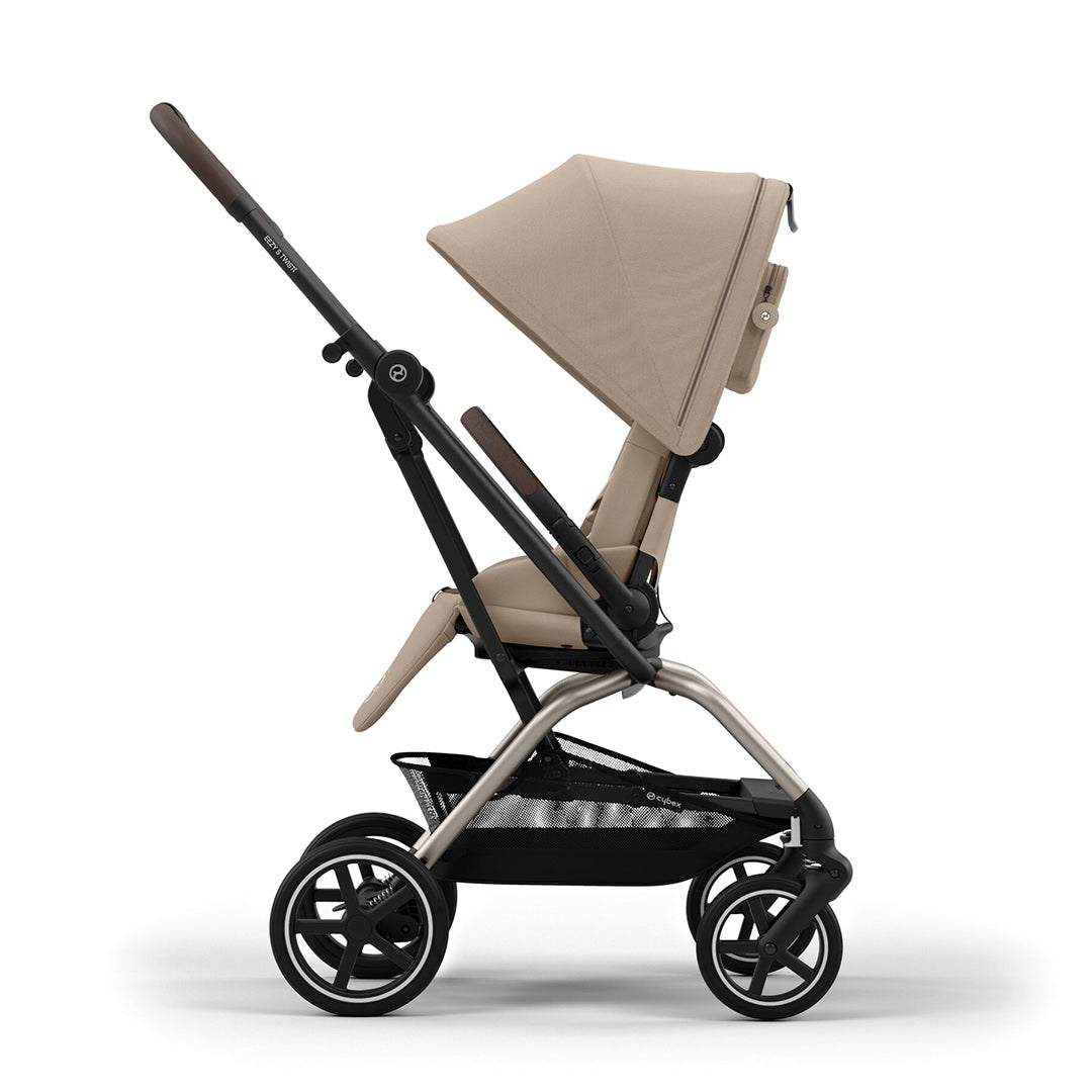 Outlet - CYBEX Eezy S Twist+ 2 Pushchair - Almond Beige-Strollers-Almond Beige- | Natural Baby Shower