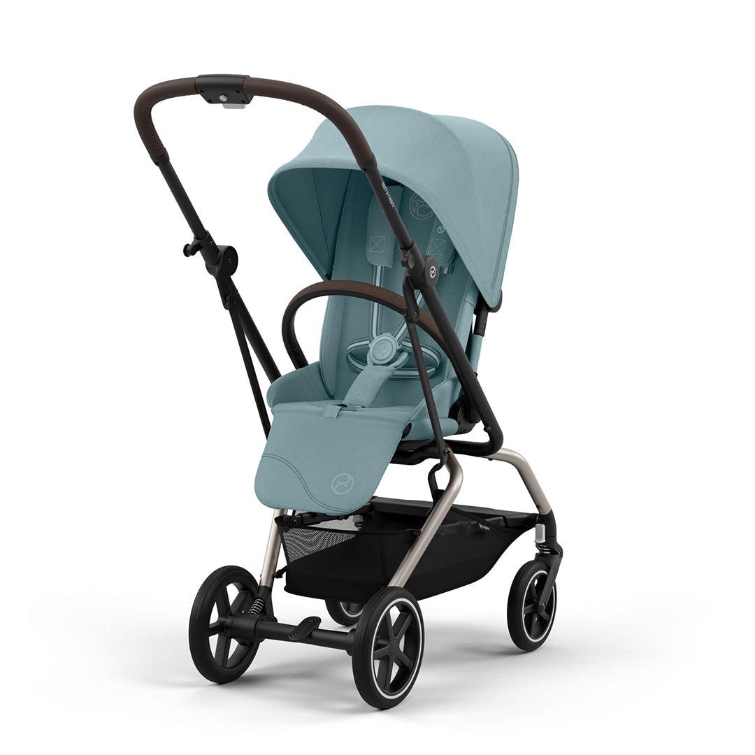 CYBEX Eezy S Twist+ 2 Pushchair - Stormy Blue-Strollers-Stormy Blue- | Natural Baby Shower