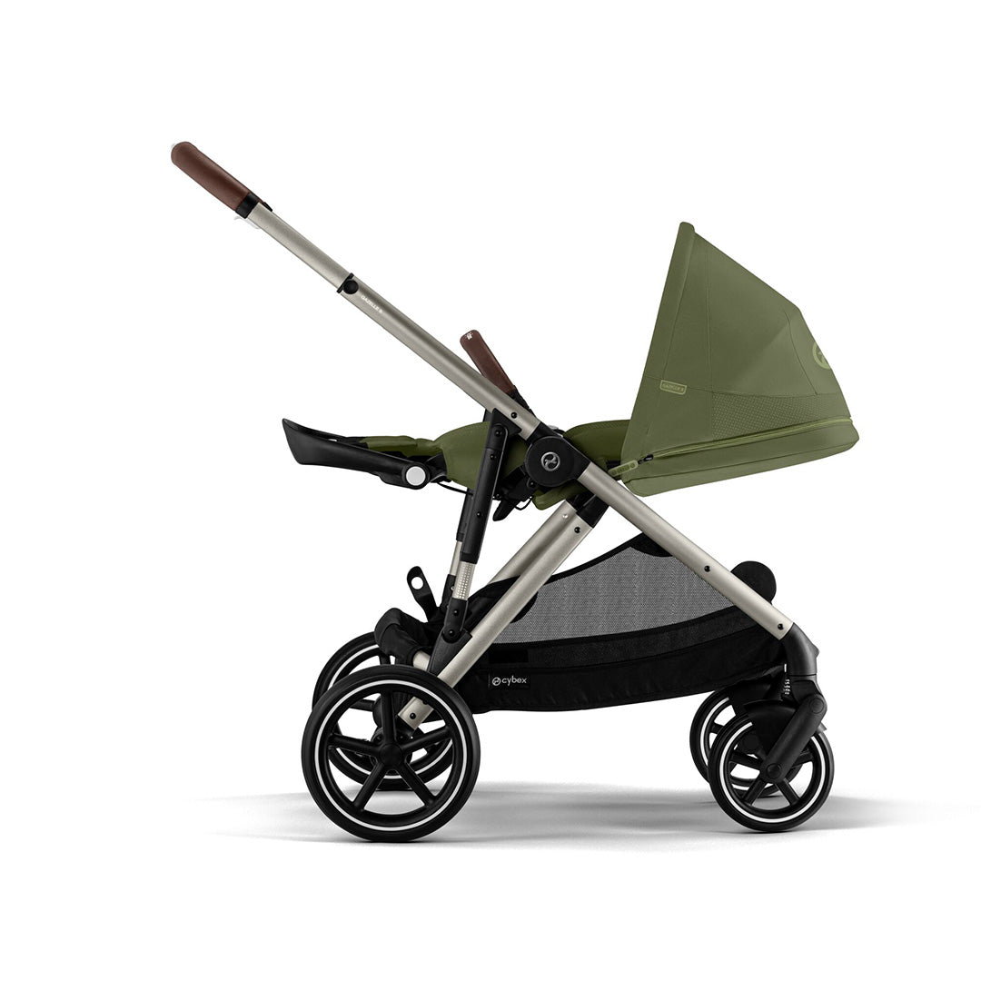 CYBEX Gazelle S Pushchair - Moss Green-Strollers-Moss Green- | Natural Baby Shower