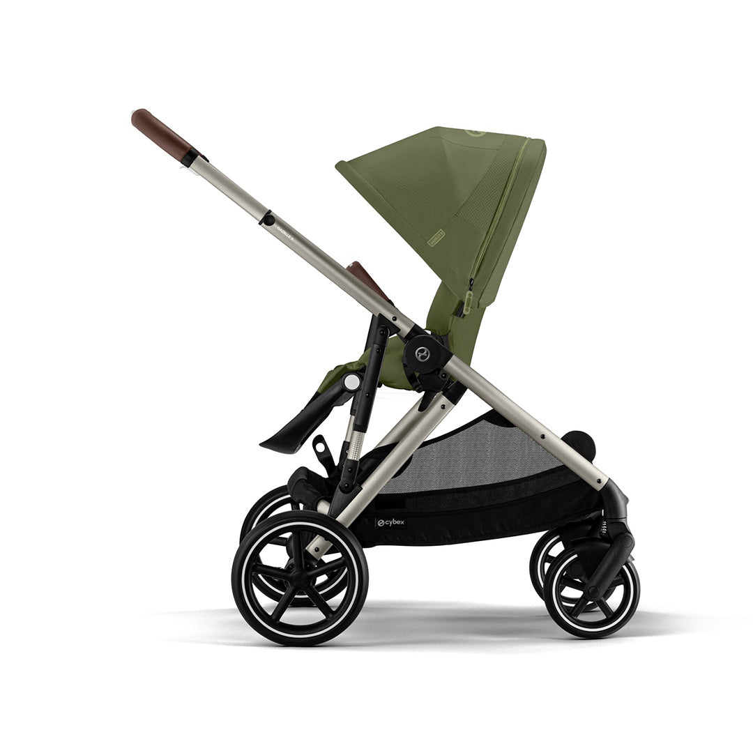 CYBEX Gazelle S Pushchair - Moss Green-Strollers-Moss Green- | Natural Baby Shower