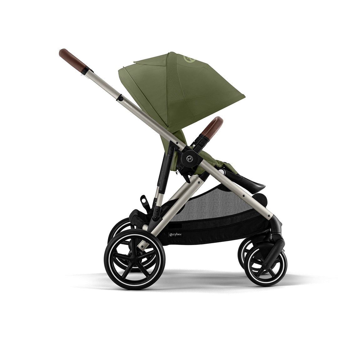 CYBEX Gazelle S Pushchair - Moss Green-Strollers-Moss Green- | Natural Baby Shower