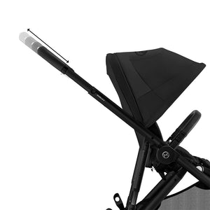 CYBEX Gazelle S Pushchair (2023) - Moon Black - Black-Strollers-Moon Black-Black | Natural Baby Shower