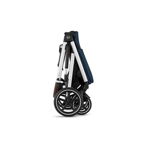 CYBEX Gazelle S Pushchair (2023) - Ocean Blue - Silver-Strollers-Ocean Blue-Silver | Natural Baby Shower