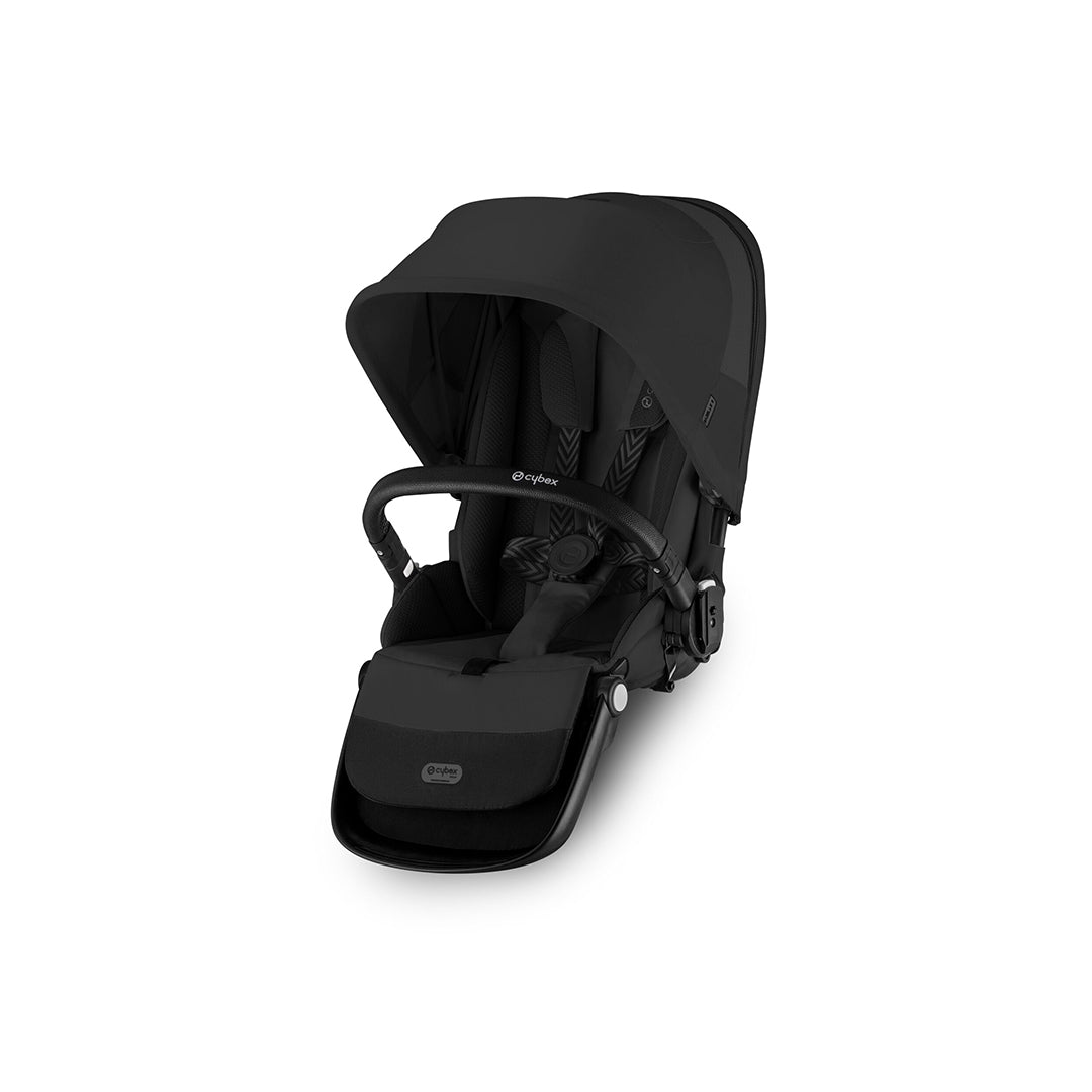 CYBEX Gazelle S Double Pushchair - Moon Black-Strollers-Moon Black-Without Carrycot | Natural Baby Shower